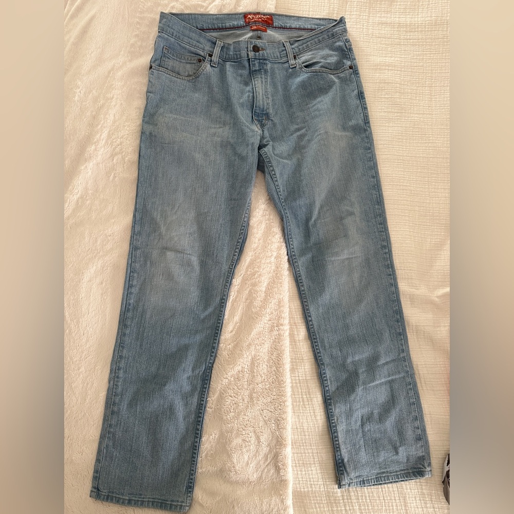 Arizona Jean Company Men's Denim Jeans - Light Blue